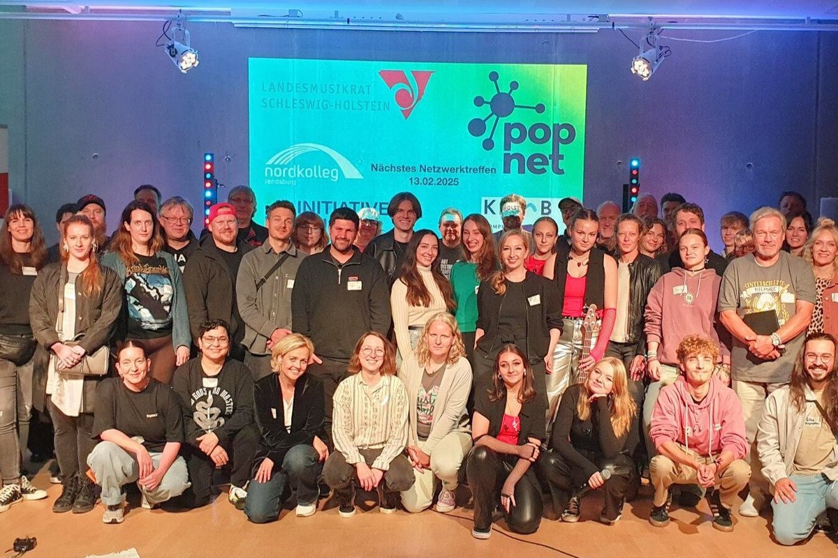 Beteiligte Menschen am Netzwerktreffen 2024 im Nordkolleg
