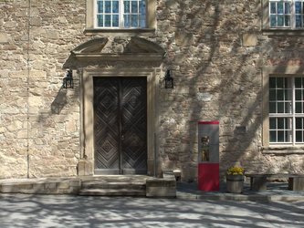 Eingang der Musikakademie