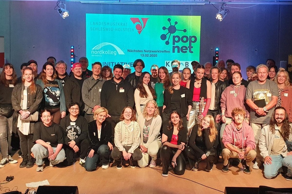 Beteiligte Menschen am Netzwerktreffen 2024 im Nordkolleg