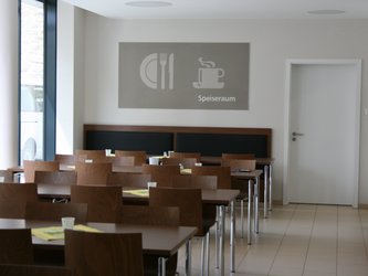 Speisesaal im Gästehaus